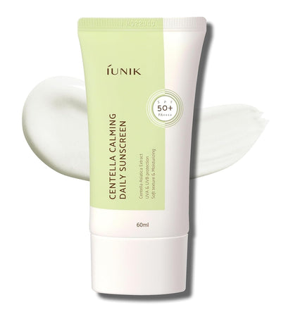 Centella Calming Moisture Daily Sunscreen SPF 50+ PA++++ Matte & No White Cast Centella Asiatica Dry Oily Sensitive Vegan Korean Skincare