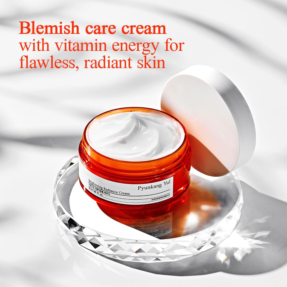 PKY Radiance Vita Cream with Vitamin C and Pearl Extract, 1.69 Fluid Ounces (50 Milliliters) – Moisturizing Cream for Flawless, Radiant Skin