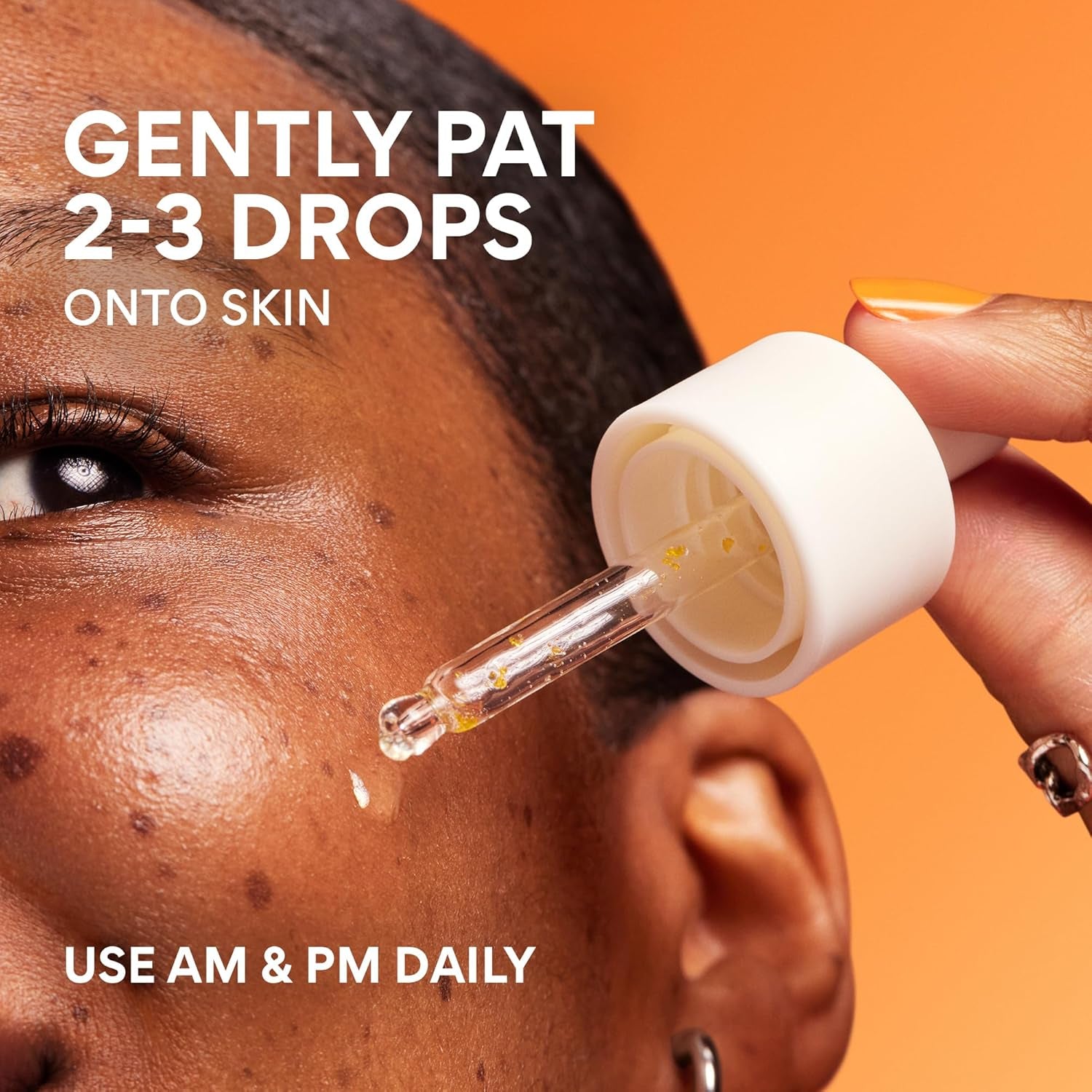 Green Tea Enzyme Vitamin C Serum for Brightening Dark Spot Correction, Korean Face Serum for Radiant Glow