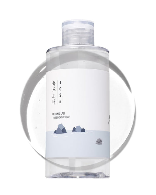 1025 Dokdo Toner 6.76 Fl Oz, Oil Control and Reduces Excess Sebum, Gentle Exfoliating Facial Toner, Deep Sea Water for Moisturization, Soft Finish without Stickiness, Korean Skin Care