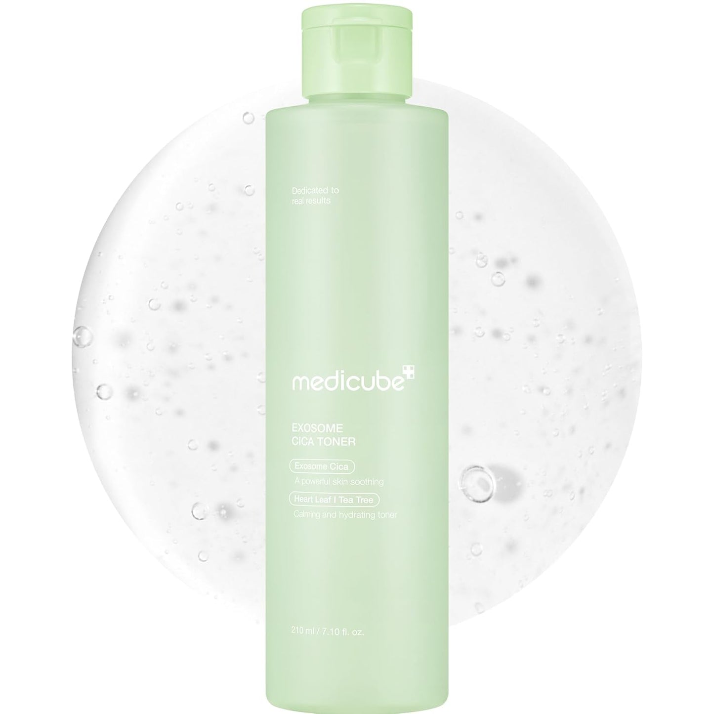Exosome Cica Toner | Daily Soothing Toner with Exosome Cica, Heartleaf, Tea Tree, 12 Kinds of Cica | Low Irritation, Sebum Care Korean Skin Care, for Stressed Skin (210Ml / 7.10 Fl.Oz.)