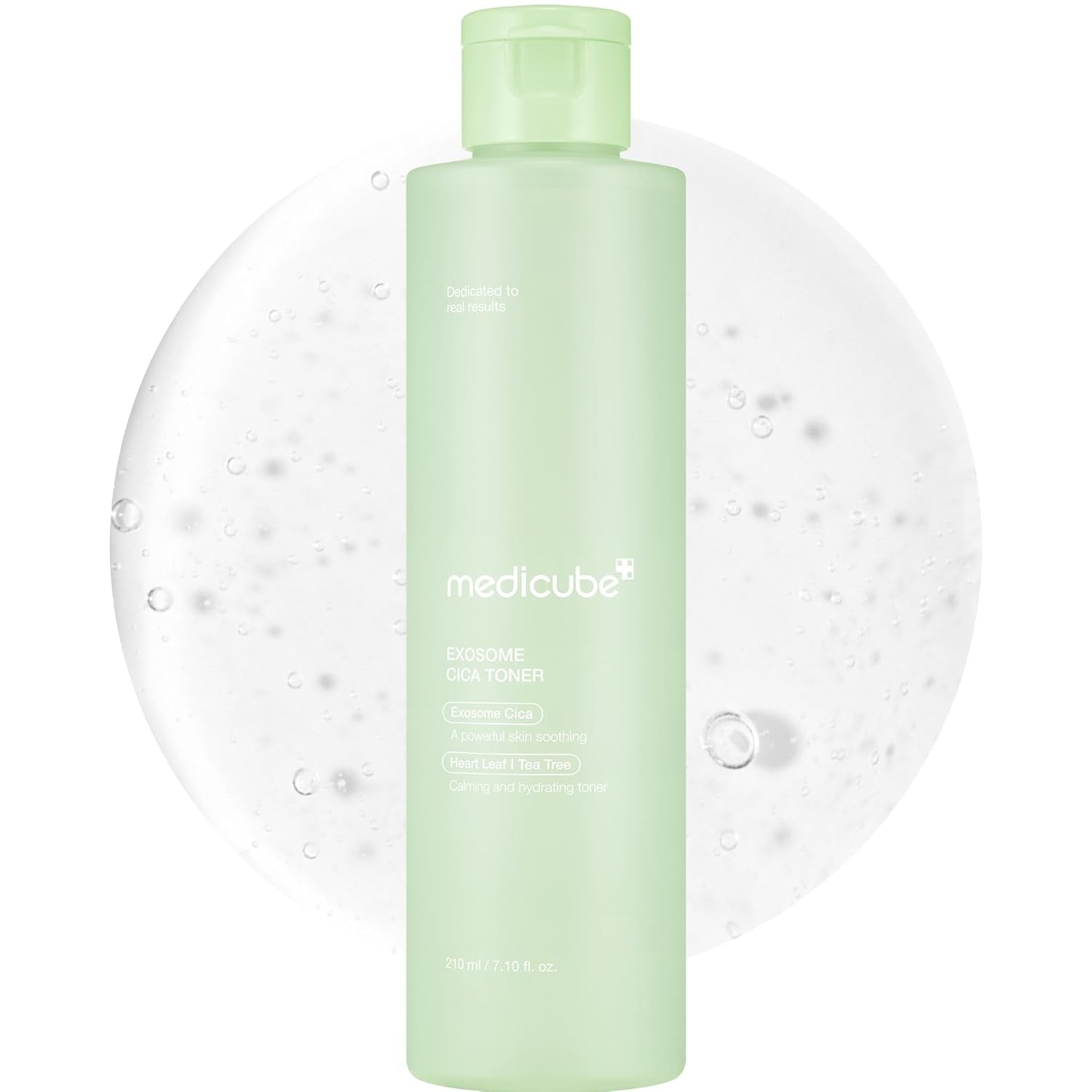 Exosome Cica Toner | Daily Soothing Toner with Exosome Cica, Heartleaf, Tea Tree, 12 Kinds of Cica | Low Irritation, Sebum Care Korean Skin Care, for Stressed Skin (210Ml / 7.10 Fl.Oz.)