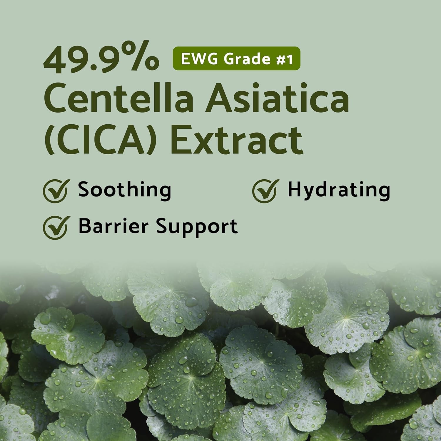 Centella Mild Facial Foaming Cleanser - Non-Stripping Sub-Acid W/Centella Asiatica 49% Moisturizing Ph Balancing for Oily Dry Senstivie Acne-Prone Skin Vegan Korean Skincare
