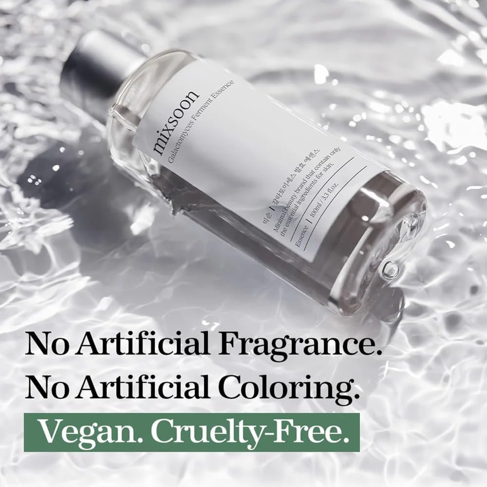 Galactomyces Ferment Essence - Deep Moisture, Tone Clarifying Essence to Smooth Skin for Dull, Uneven Skin - Korean Skincare for Glass Skin - Vegan (3.38 Fl.Oz / 100Ml)