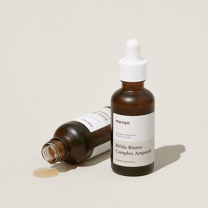 Bifida Biome Complex Ampoule Serum 1.7 Fl Oz (50Ml) Skin Rejuvenating and Skin Barrier Repair with 10 Types of Hyaluronic Acid & Probiotics | Glow Skin, Anti-Aging | Korean Skincare