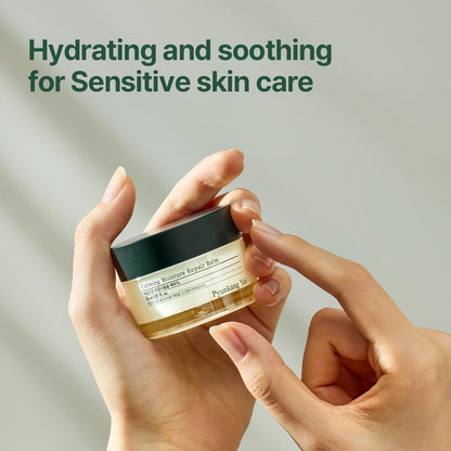 PKY Calming Moisture Repair Balm Instantly Calms Sensitive Skin, Face Moisturizer with Deep and Rich Nourishment, Vegan, Korean Skincare (1.01 Fl.Oz, 30Ml)