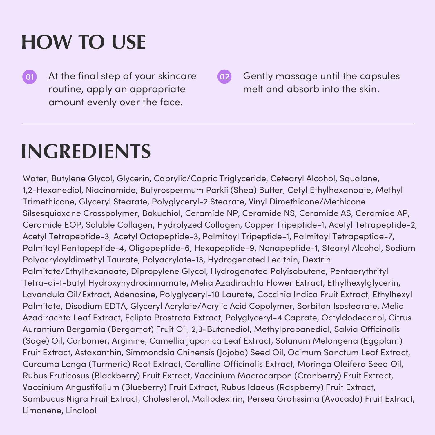 Bakuchiol Plumping Capsule Cream – Retinol Alternative Moisturizer for Firming and Pore Care with 99% Pure Bakuchiol, 5 Types of Collagen & Ceramide Complex, 1.69 Fl.Oz / 50Ml