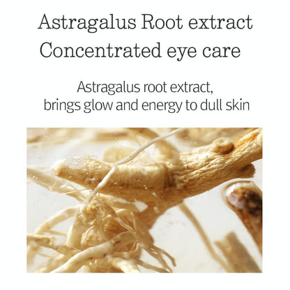 PKY Concentrated Eye Cream 0.84 Fl. Oz., 2-In-1 Care for Wrinkles and Dark Circles with Shea Butter, Astragalus Root, Saponin, and Isoflavonoids for Firm, Radiant Skin