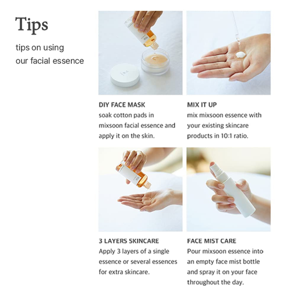 Daisy Essence 3.38 Fl Oz / 100Ml Revitalizing Glow Skin for Skin Lightweight Korean Glass Skin Care