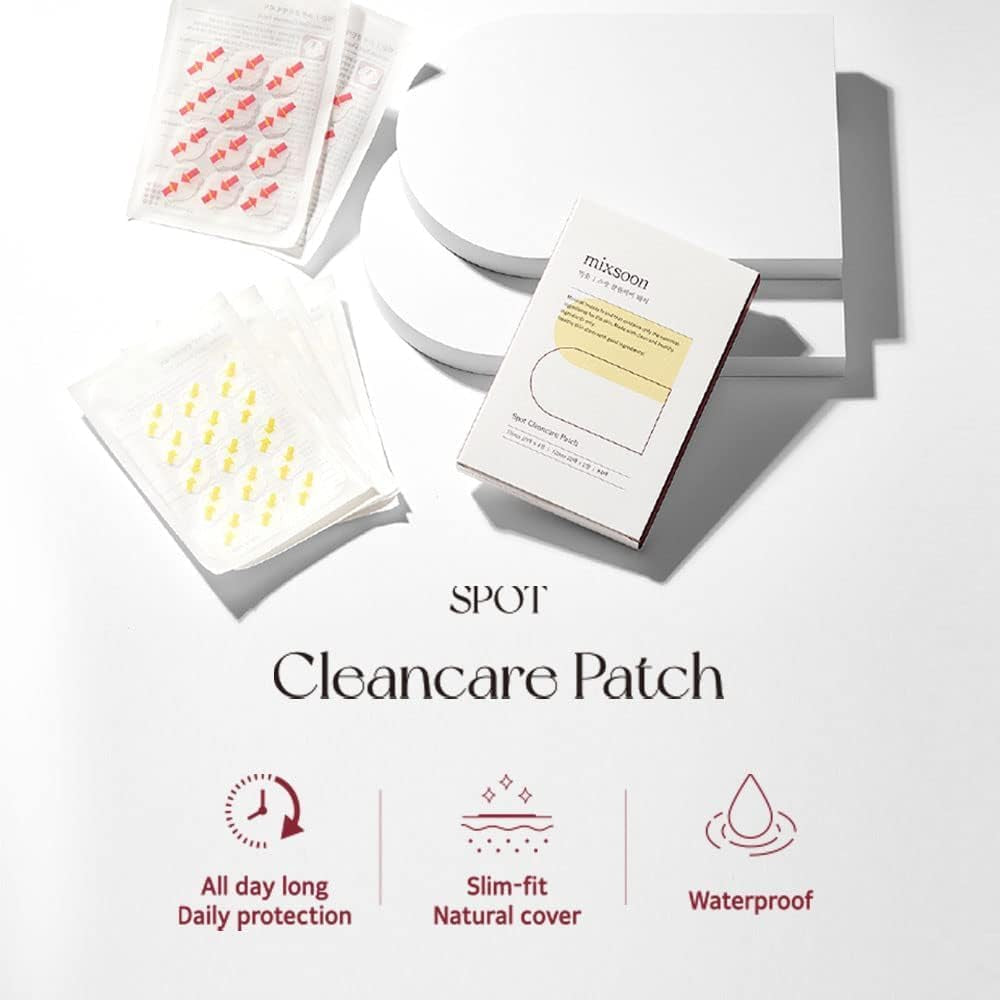 Spot Clean Care Patch (84 Patches) Acne Pimple Seamless Patches to Cover and Heal Troubled Spots