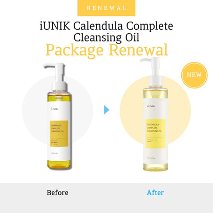 Calendula & Jojoba Oil-Infused Vegan Cleansing Oil – Gentle Blackhead Melting & Makeup Remover Facial Cleanser W/Plant-Based Oils Korean Skincare