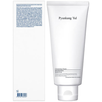 Cleansing Foam - Korean Facial Wash for All Skin Types - Zero-Irritation Face Washer Extracted from Coconut - Moisturized Skin & Creating Moisture Barrier after Cleansing - 5.1 Fl. Oz