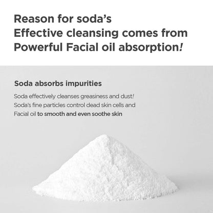 Vitamin C Soda Foam Cleanser | Deep Pore Cleansing Face Wash | Gentle and Non-Irritating | Korean Skincare for Men and Women, 5.0 Fl Oz (150Ml)