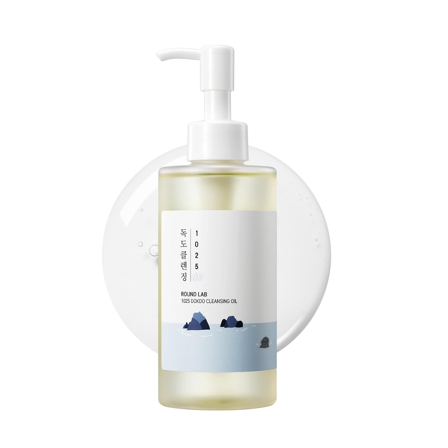 1025 Dokdo Cleansing Oil 6.76 Fl Oz, Facial Oil Cleanser for Face, Deep Pore Cleansing, Makeup Blackhead Impurities Remover, Easy to Wash off No Oily Residue, Korean Skin Care
