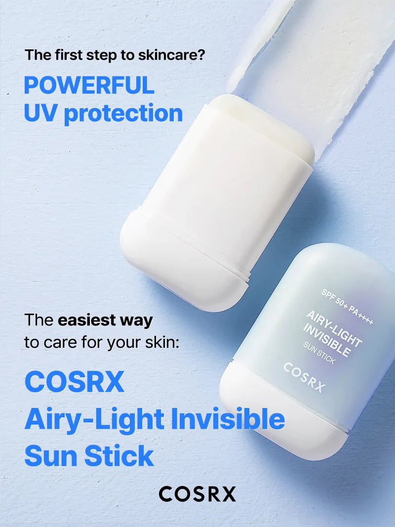COSRX - Barra solar Airy-Light Invisible - 19g