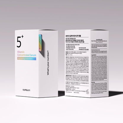 No.5 Serum | Tranexamic Acid 4%, Niacinamide 5%, Glutathione, Vitamin C | Vitamin Concentrated Serum | Hyperpigmentation| Suitable for Sensitive Skin, Korean Skincare | 1.01 Fl. Oz.