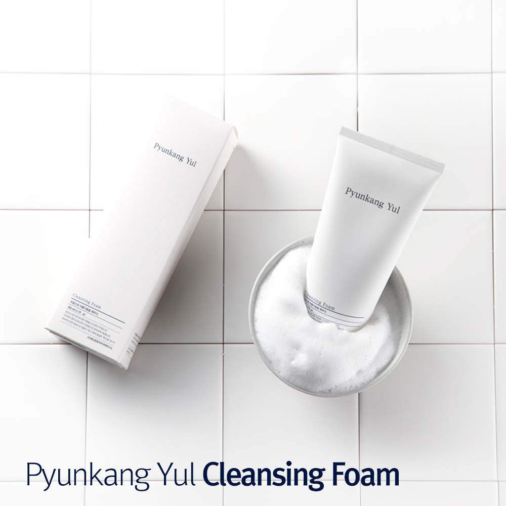 Cleansing Foam - Korean Facial Wash for All Skin Types - Zero-Irritation Face Washer Extracted from Coconut - Moisturized Skin & Creating Moisture Barrier after Cleansing - 5.1 Fl. Oz