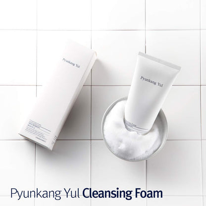 Cleansing Foam - Korean Facial Wash for All Skin Types - Zero-Irritation Face Washer Extracted from Coconut - Moisturized Skin & Creating Moisture Barrier after Cleansing - 5.1 Fl. Oz