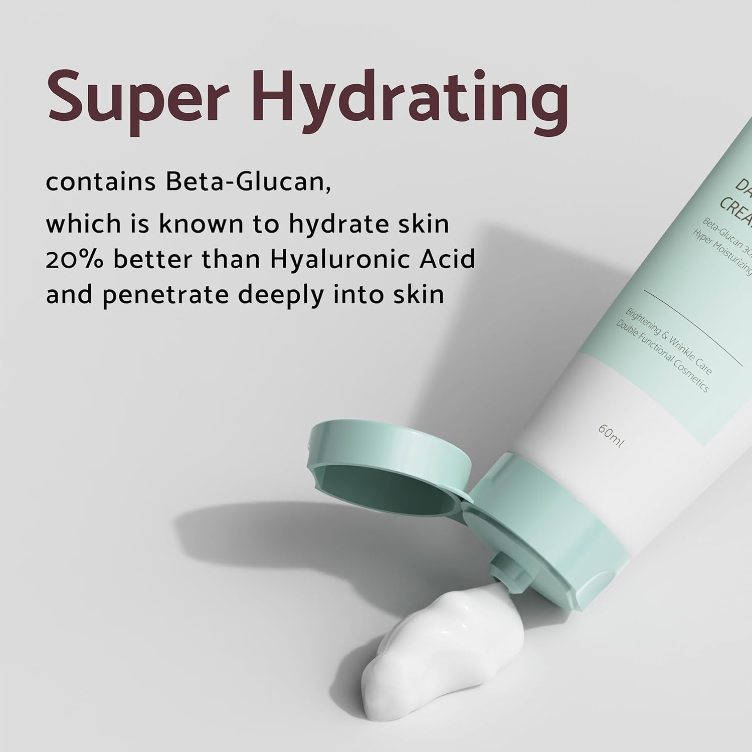 Beta Glucan Daily Moisture Cream Beta-Glucan Power Deep Moisture Serum Intense Hydration Fortifying Skin Barrier Ultra Intense Hydrating Moisturizing Facial Moisturizer Korean