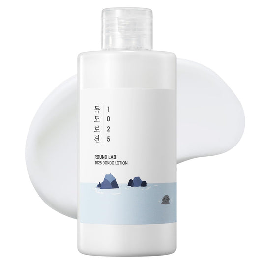 1025 Dokdo Lotion 6.76 Fl Oz, Intense Long-Lasting Hydration with Triple Hyaluronic Acid, Fluid Texture for Skin Barrier Protection, Face Moisturizer for Deep Moisture, Korean Skin Care