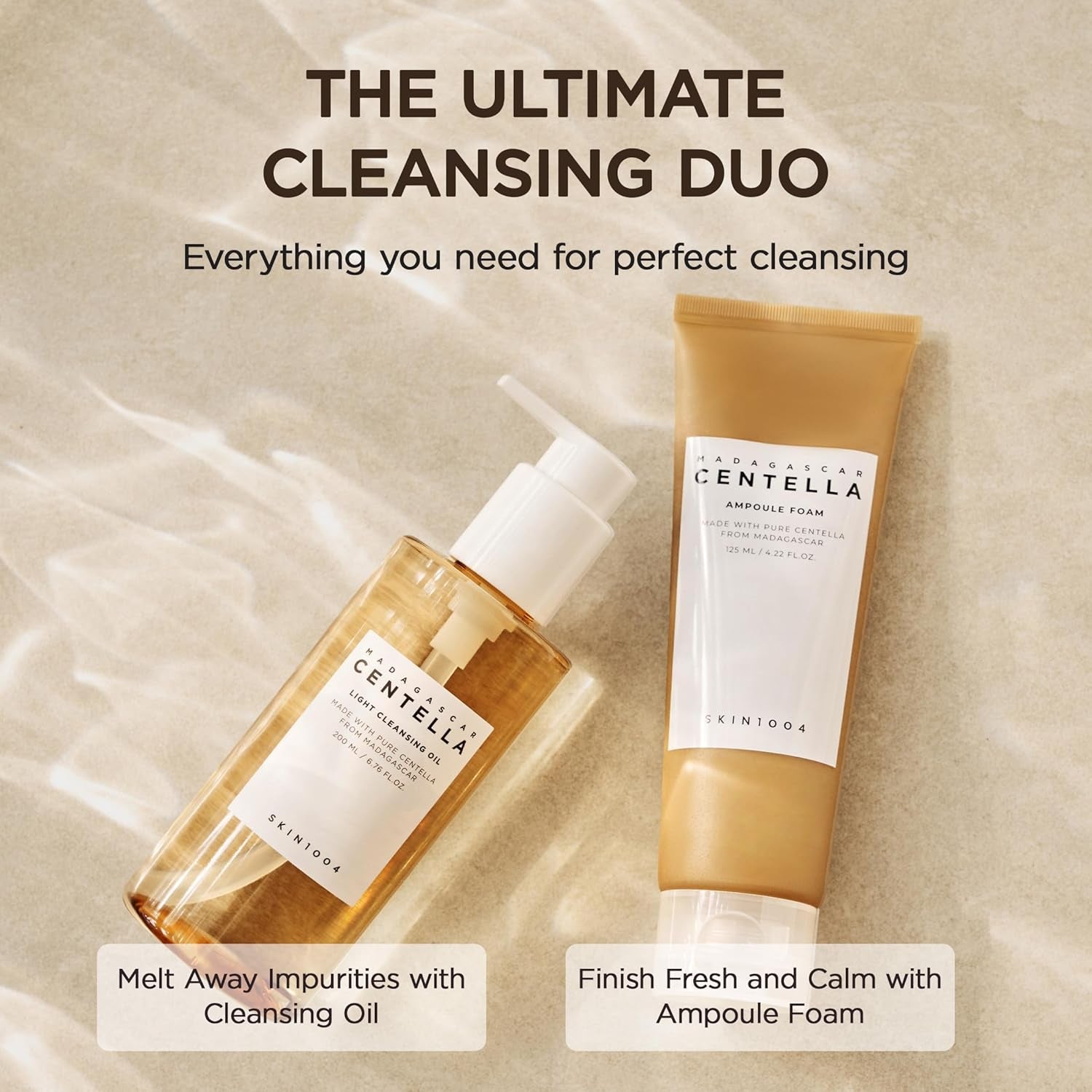 Madagascar Centella Light Cleansing Oil 6.76 Fl.Oz, 200Ml | Gentle Oil Cleanser for Face, Korean Facial Cleanser, Double Cleansing