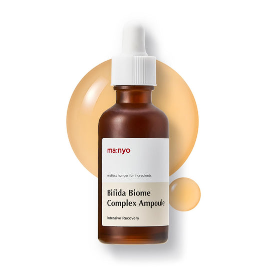 Bifida Biome Complex Ampoule Serum 1.7 Fl Oz (50Ml) Skin Rejuvenating and Skin Barrier Repair with 10 Types of Hyaluronic Acid & Probiotics | Glow Skin, Anti-Aging | Korean Skincare