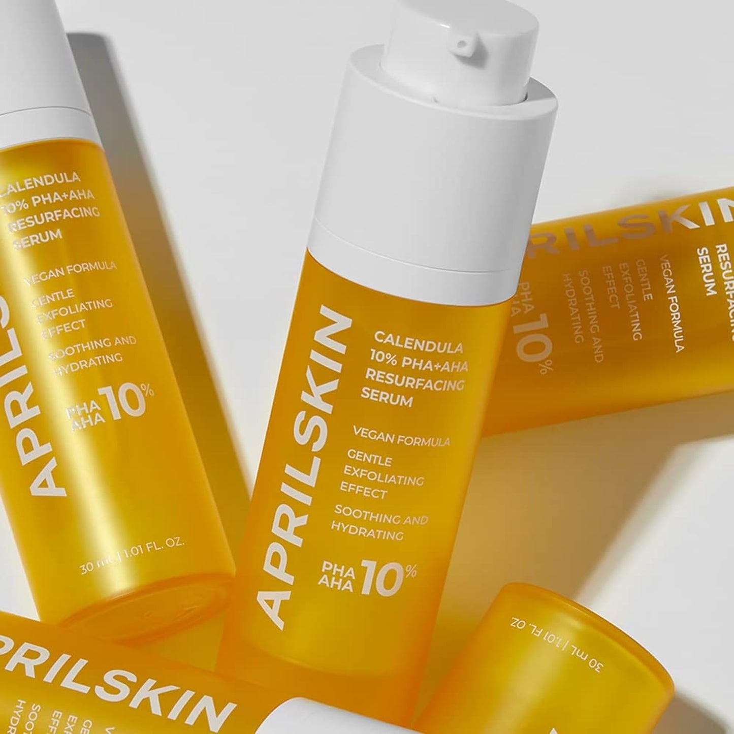 Calendula10% PHA+AHA Resurfacing Serum | Vegan, Cruelty-Free | Dry, Sensitive, Acne-Prone Skin