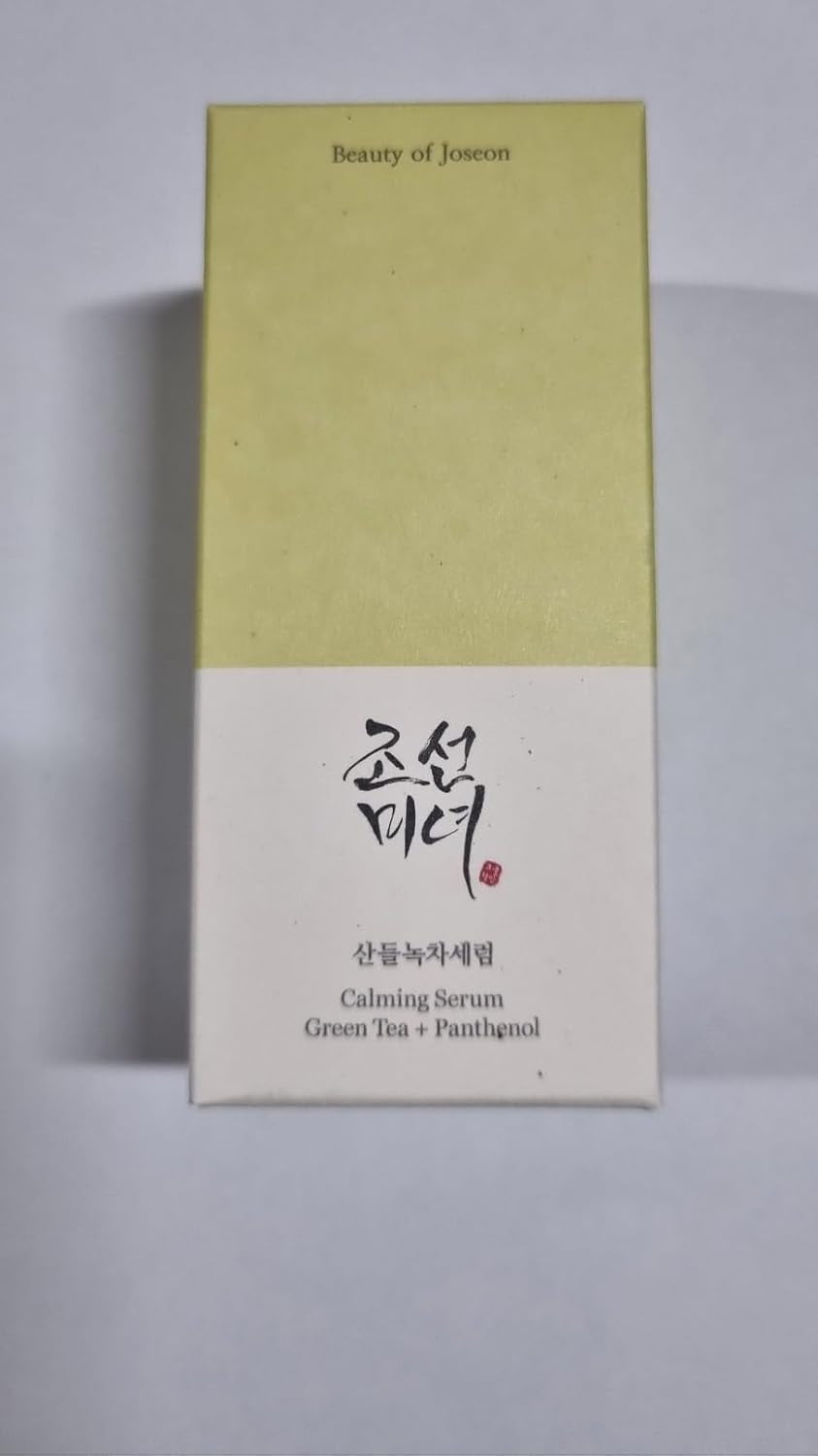 Calming Serum Green Tea Panthenol Soothing, Moisturizing Sensitive, Acne-Prone, UV Irritated Skin, Daily Korean Skin Care for Men and Women, 30Ml 1 Fl.Oz