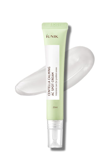 81% Concentrated Centella Calming Gel Acne Spot Cream W/Aha BHA PHA Salicylic Acid Niacinamide Tea Tree Oil-Free Blemish Pimple Lightweight for Adults & Teens .67 Oz Sensitive Acne-Prone Skin