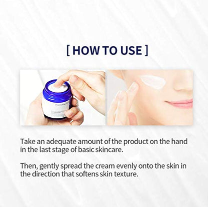PKY Intensive Repair Cream - Ceramide Moisturizer for Dry Skin with Shea Butter & Macadamia Oil, 1.7 Fl. Oz
