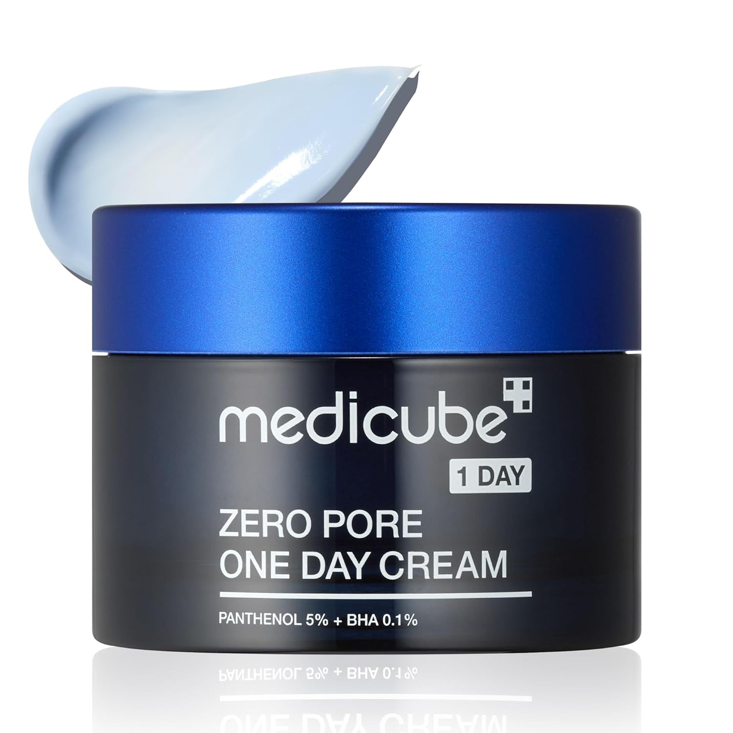 Zero Pore One-Day Cream 1.7 Fl.Oz - Visibly Smaller Pores, Controls Excess Oil - Pore Refining Cream with Panthenol, Salicylic Acid, and Niacinamide - Korean Skincare
