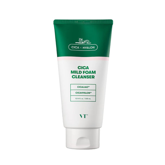 CICA Foam Cleanser Face Cleanser 10.1 Fl Oz (300 Ml)