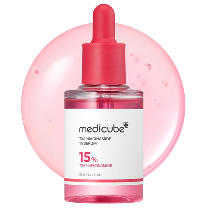 Txa+Niacinamide 15% Glow Facial Serum for after Spot Care | All-In-One Daily Korean Skincare | Uneven Skin Tone, Texture, and Hydration Care | High-Potency Tranexamic Acid 5% | 1.01 Fl.Oz