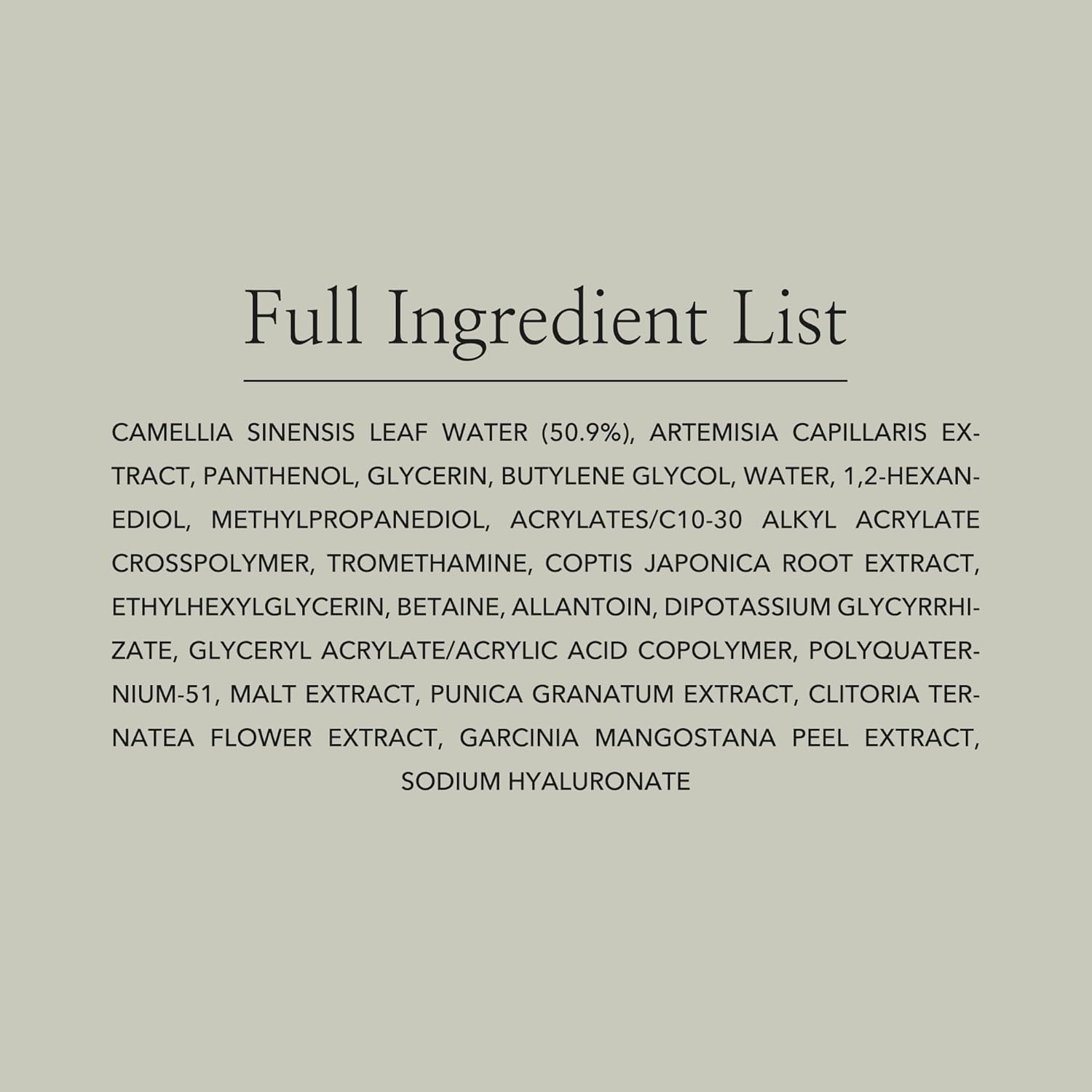 Calming Serum Green Tea Panthenol Soothing, Moisturizing Sensitive, Acne-Prone, UV Irritated Skin, Daily Korean Skin Care for Men and Women, 30Ml 1 Fl.Oz