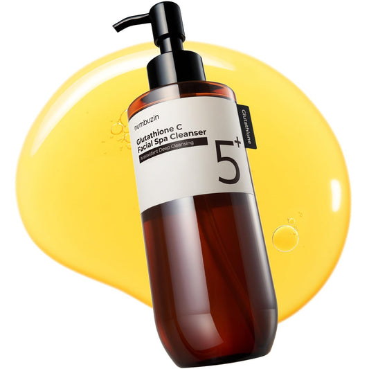 No.5 Cleansing Oil | Glutathione C Facial Spa Cleanser | Gentle Cleanser for Blackhead, Pore, Makeup Remover | Vitamin C, Niacinamide | Double Cleansing, Korean Skincare | 6.76 Fl. Oz.