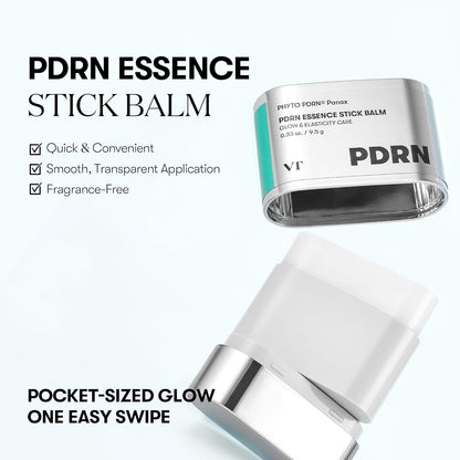 PDRN Essence Stick Balm, PDRN Collagen Multi Wrinkle Stick, All-In-One Eye & Neck Treatment, Glow Makeup Base & Face Treatment Balm, Plumping, Fine Lines (0.33 Oz.)