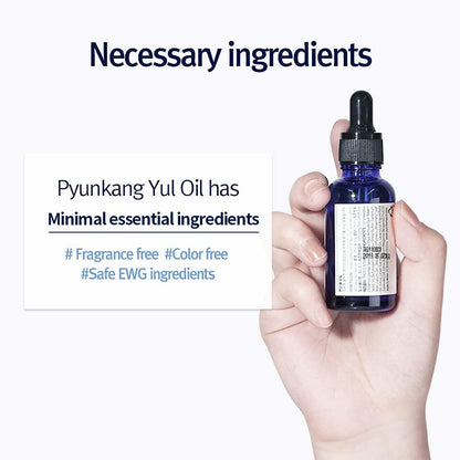 PKY Facial Oil for All Skin Types - 100% Natural Vitamin E from Shea Butter, Pure Vitamin C from Lemon & Bergamot, Lavender & Rosemary Leaf Oil Calm Irritated Skin 0.9 Fl. Oz