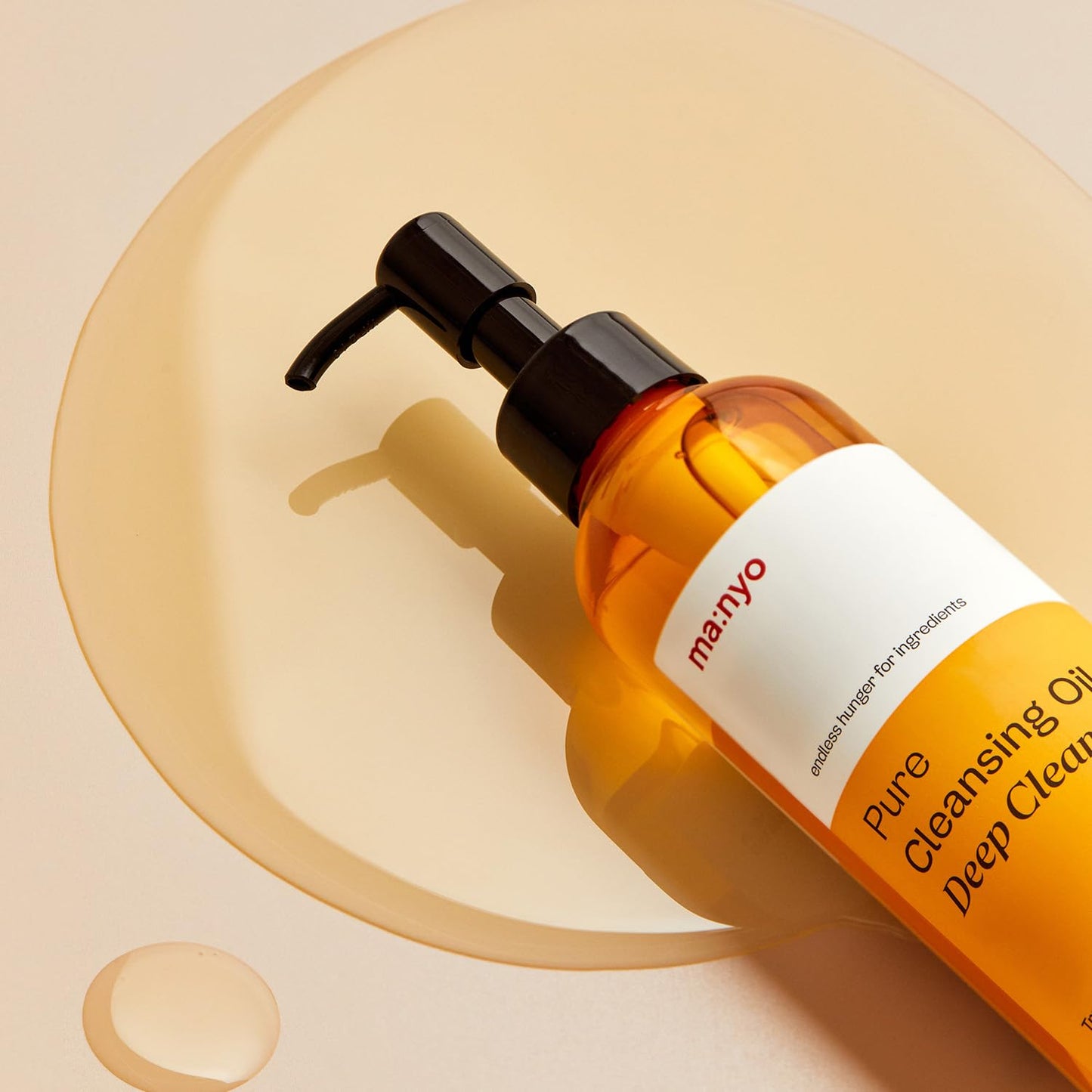 Pure Cleansing Oil Korean Facial Cleanser, Blackhead Melting, Daily Makeup Removal with Argan Oil, Korean Skin Care (Deep Clean)