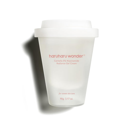 Wonder Centella 5% Niacinamide Radiance Gel Cream, Hydrating & Soothing, Ultra-Lightweight, Improves Skin Tone, Pore Minimizer, Oil Control, for All Skin Types, 3.17 Fl. Oz