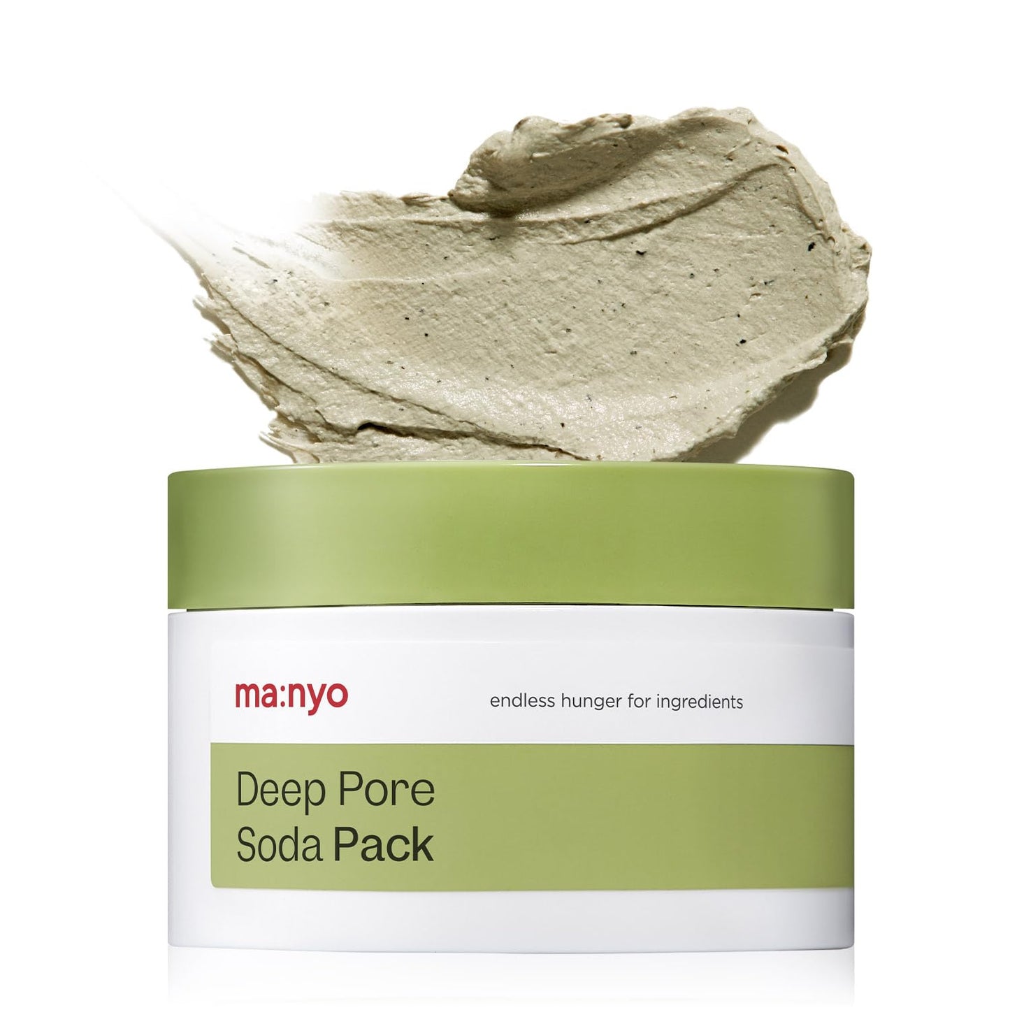 Deep Pore Soda Clay Facial Mask Pack (3.71Oz/110Ml) - Vegan, Refreshing Deep Pore Detox