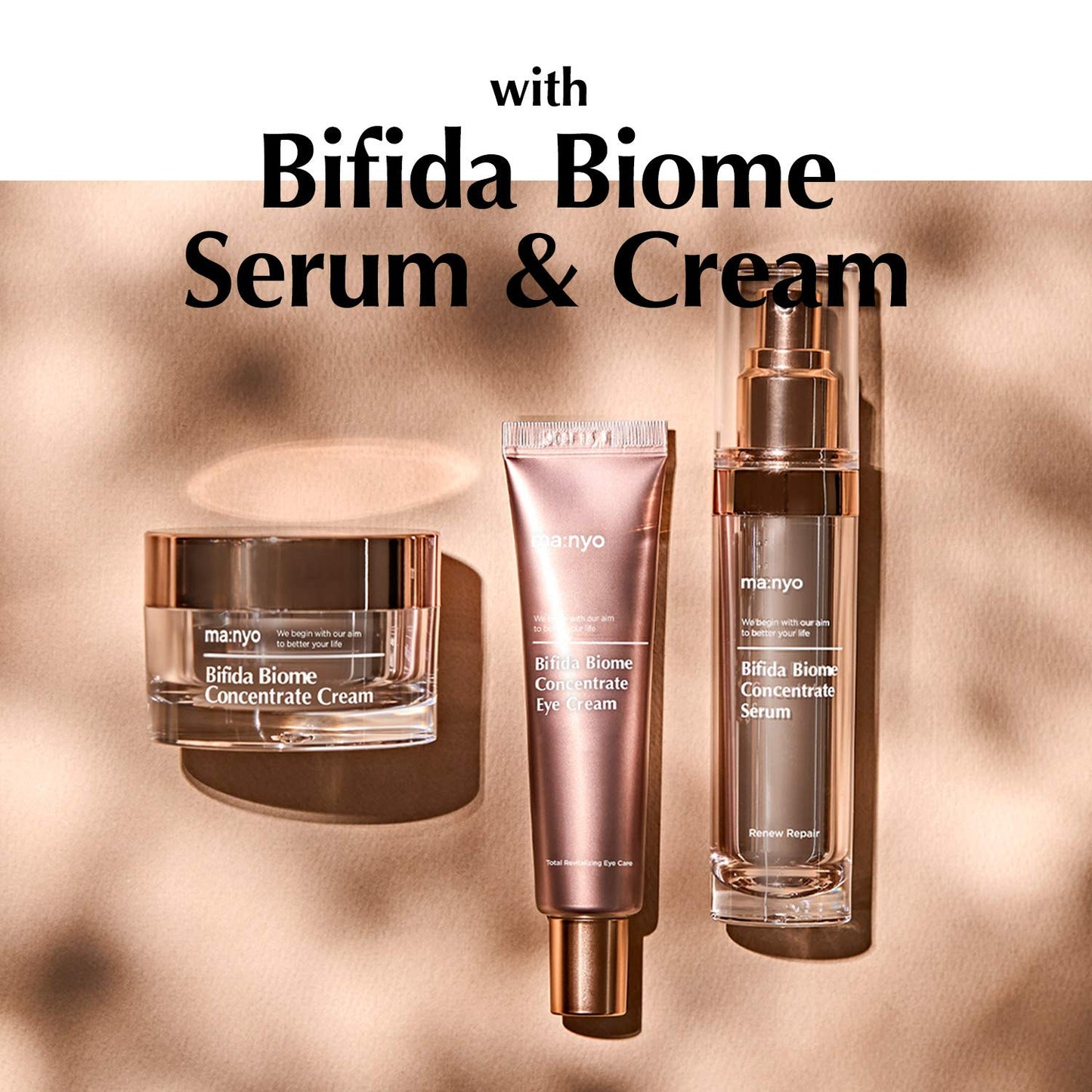 Bifida Biome Concentrate Eye Cream Korean Skin Care 1.0Fl Oz (30Ml)