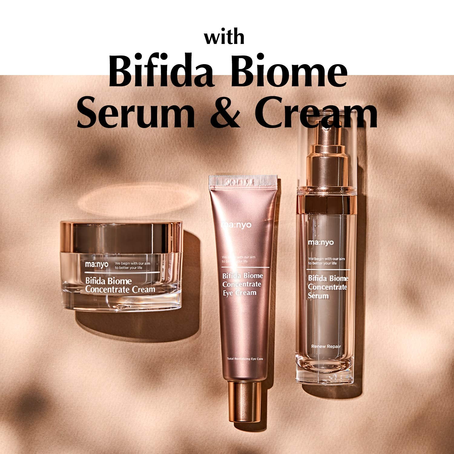 Bifida Biome Concentrate Eye Cream Korean Skin Care 1.0Fl Oz (30Ml)