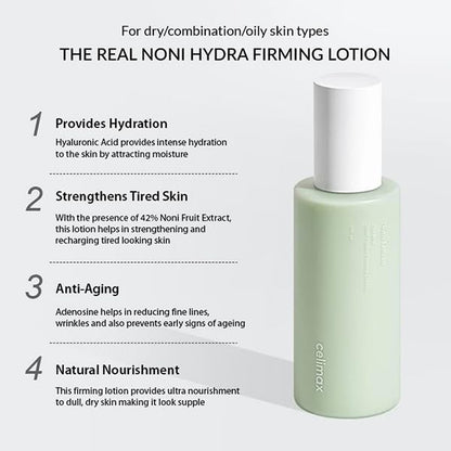 Noni Hydra Firming Lotion | with Noni Extract & Hyaluronic Acid, Soothing Moisturizer for Hydrating, Face Moisturizing, for Dry & Sensitive Skin,150Ml