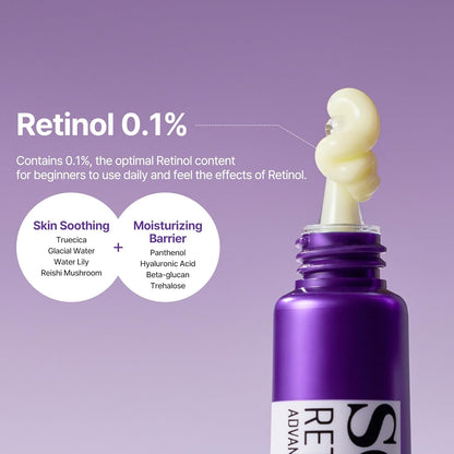 Retinol Intense Advanced Triple Action Eye Cream – 1.01Oz, 30Ml – Korean Retinol under Eye Cream anti Aging for Fine Lines – Brightens Dark Circles & Smooths Skin Texture – Korean Skin Care