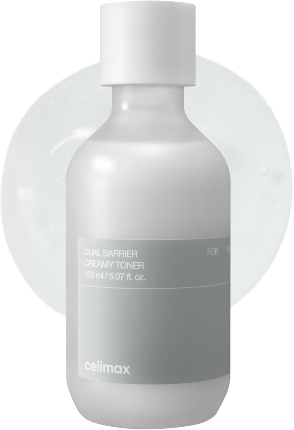 Dual Barrier Creamy Toner | with Ceramides, Peptide, Oil & Alcohol Free, Facial Astringent, Hydrating, Calming, Soothing, Non Irritating,150Ml