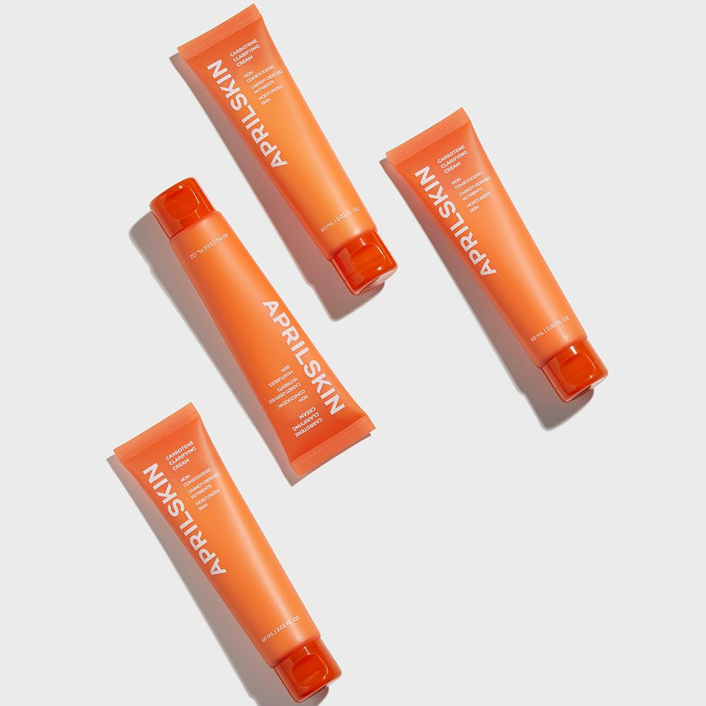 Carrotene Clarifying Cream | Oily, Sensitive, Blemish-Pron Skin| Removes Blemishes, Balancing & Skin Protecting with M-Peptide | 2.02 Oz | No Sulfates and Artificial Fragrance