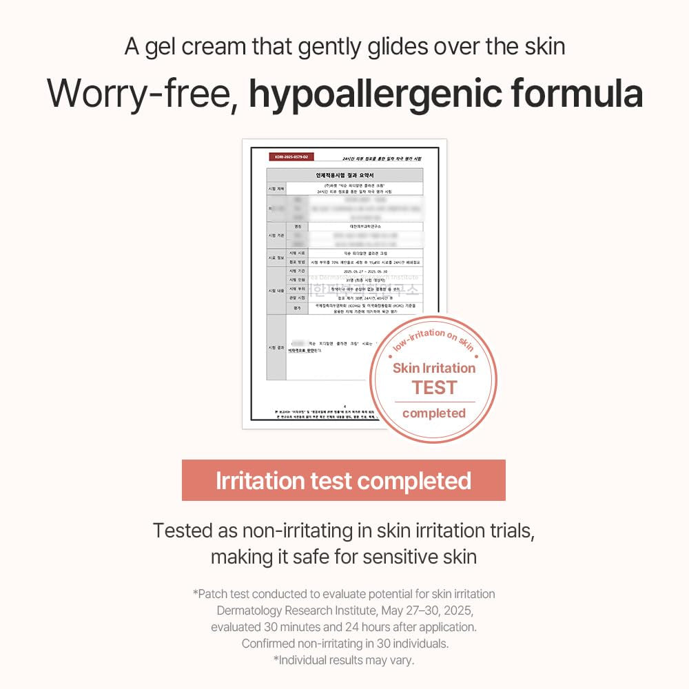 PDRN Collagen Cream 1.69 Fl. Oz / 50Ml Radiance with Plant-Based PDRN, Collagen Peptides Hyaluronic Acid Lightweight Korean Gel Moisturizer Elasticity Korean Glass Skin Care