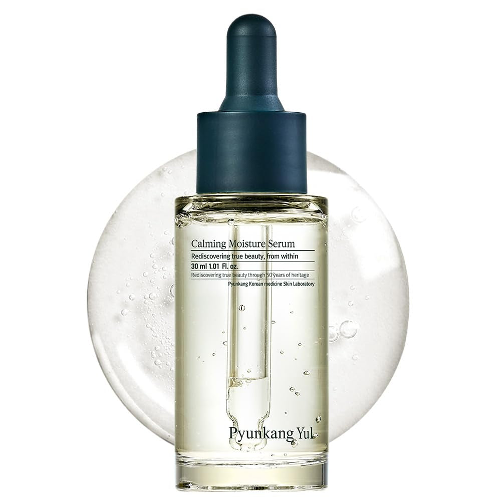 Calming Moisture Serum for Strong Daily Moisturizing Power, Skin Revival & Soothing Care with Centella Asiatica, Tea Tree, 5 Hyaluronic Acids, Ceramide |
