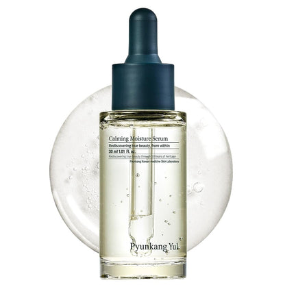 Calming Moisture Serum for Strong Daily Moisturizing Power, Skin Revival & Soothing Care with Centella Asiatica, Tea Tree, 5 Hyaluronic Acids, Ceramide |