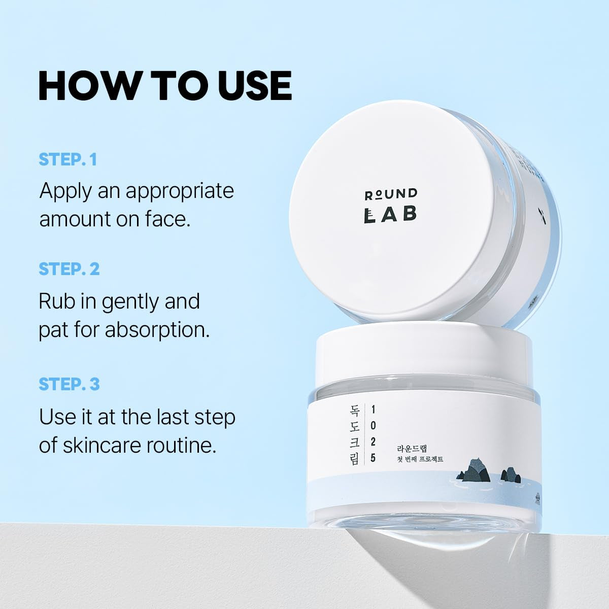 1025 Dokdo Cream | Facial Cream, Soothing, Moisturizing Cream (2.71Fl.Oz) (International Ver.)